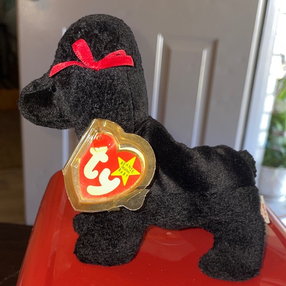 TY Beanie Baby-“GiGi” The Poodle 1997/1998- TAG ERRORS- Mint Condition - Picture 7 of 10